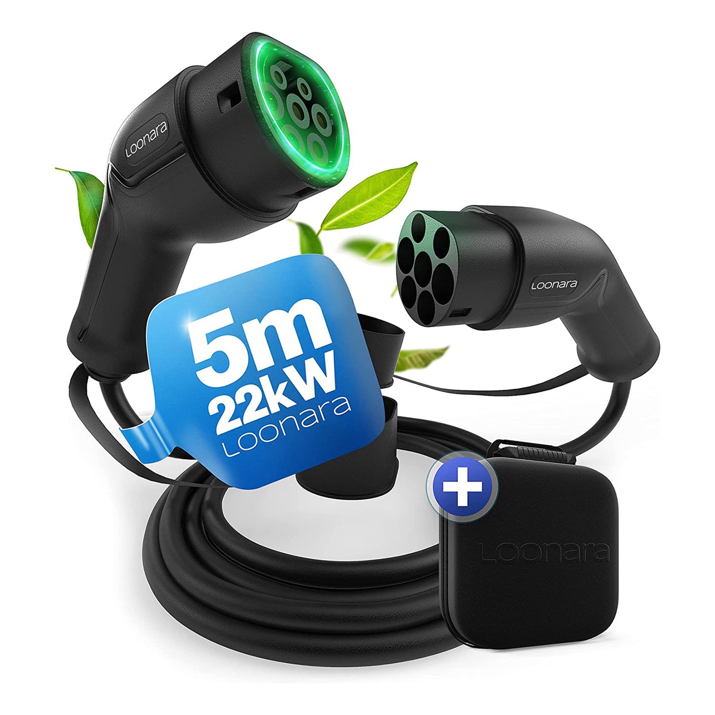 Typ 2 Ladekabel der Marke Loonara