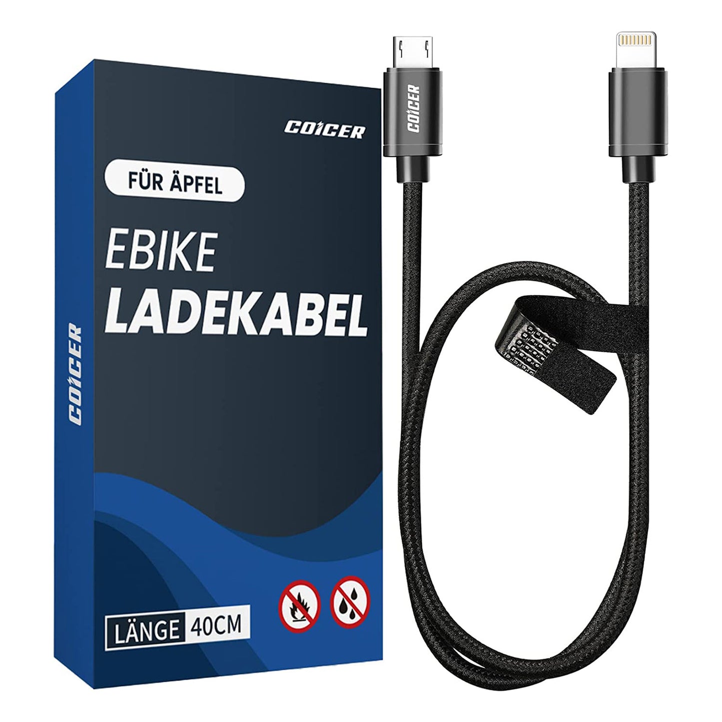 E-Bike Smartphone Ladekabel der Marke Coicer