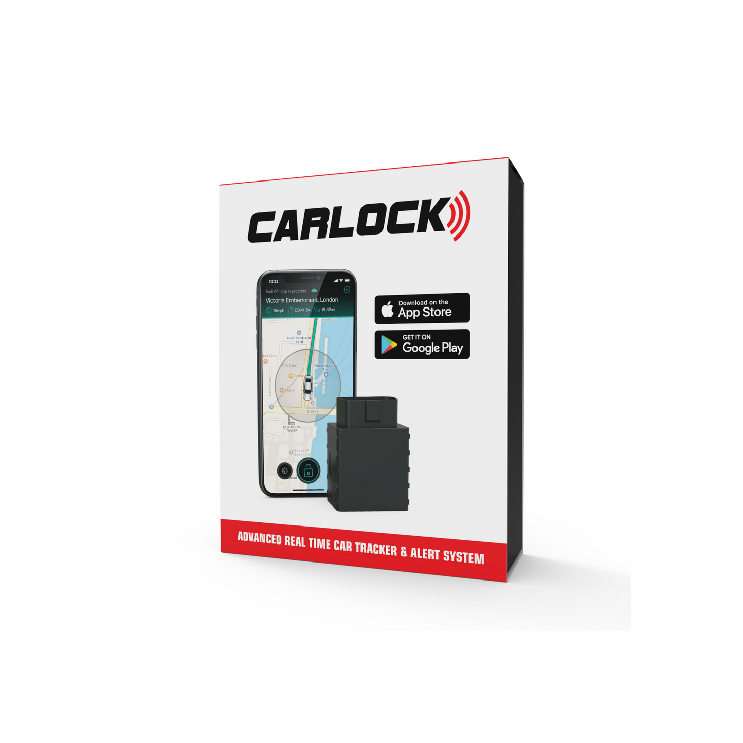Auto GPS-Tracker der Marke Carlock