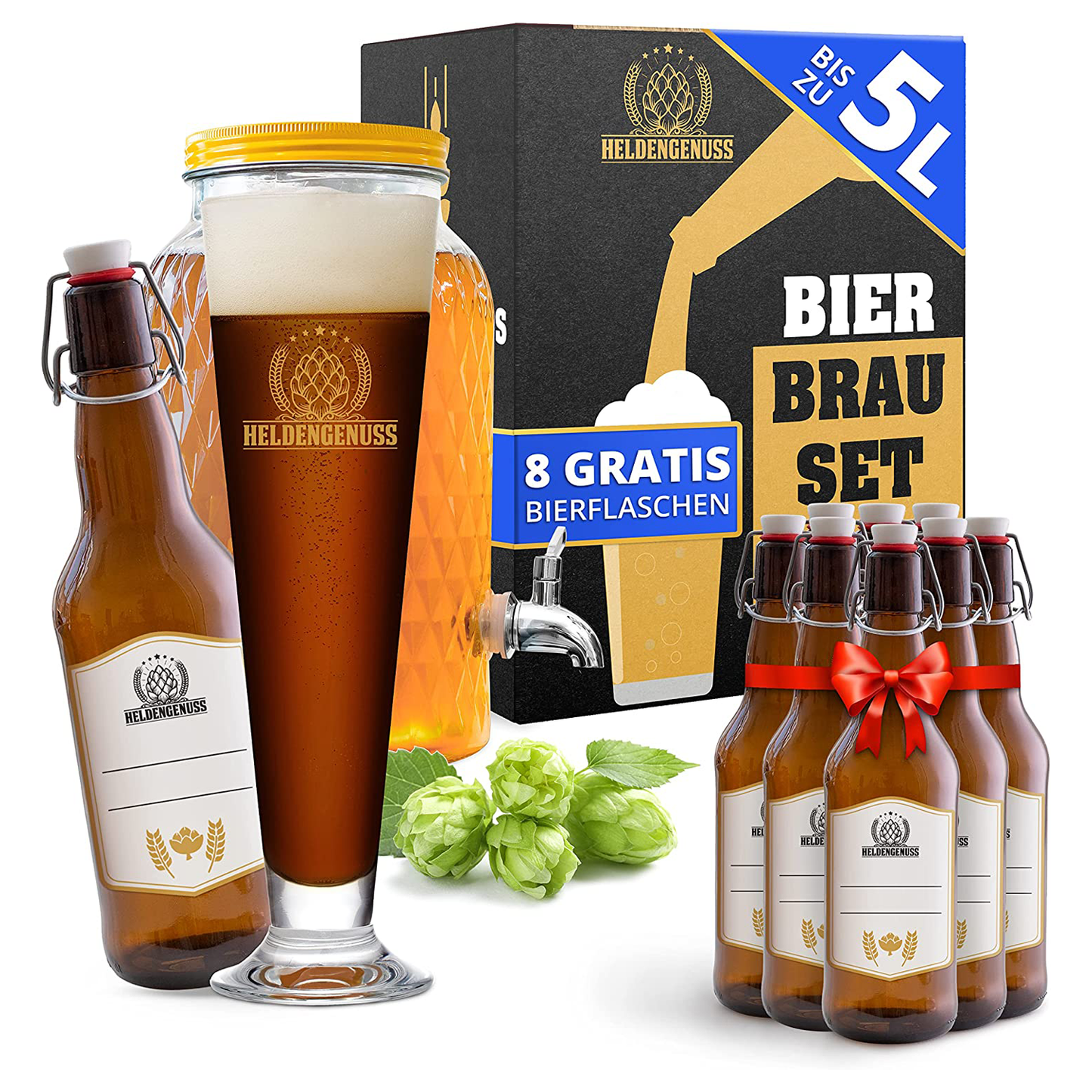 Bierbrauset Pils der Marke Heldengenuss
