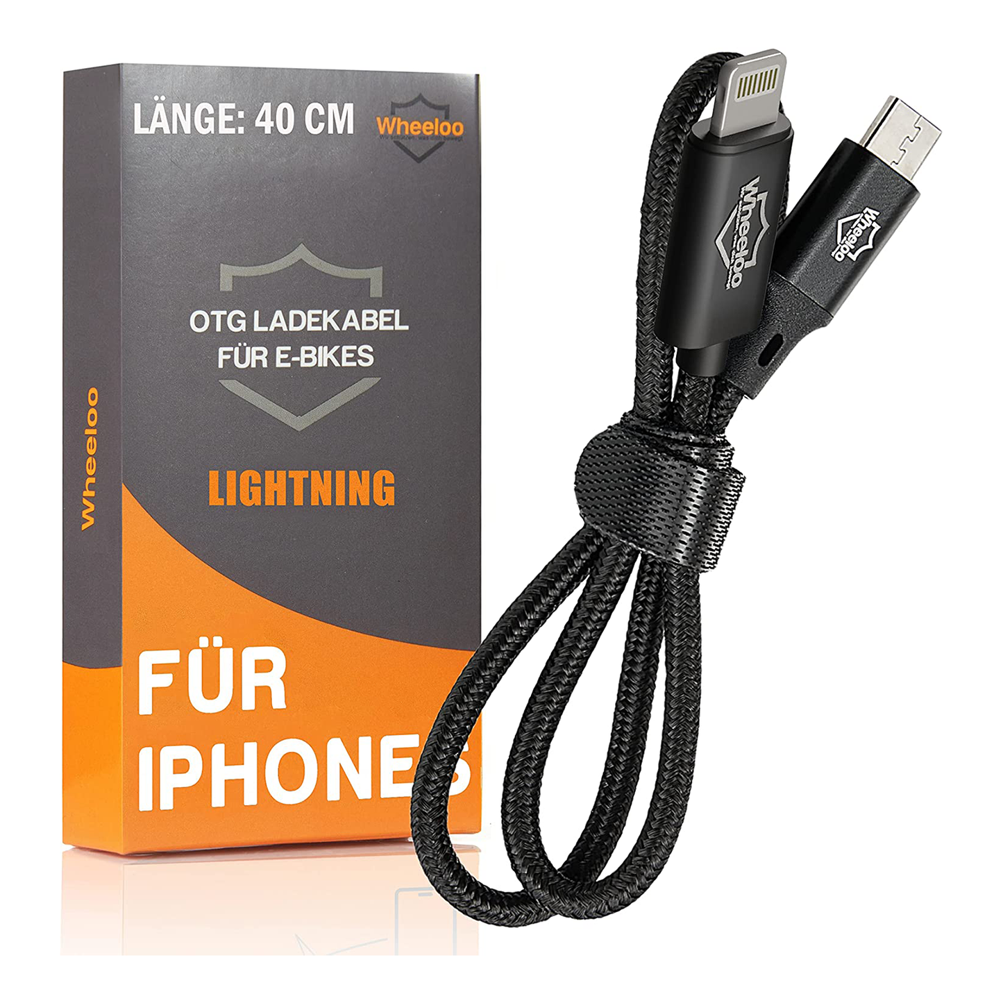 Smartphone Ladekabel der Marke Wheeloo