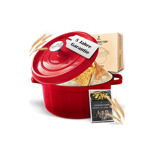 Gusseisentopf emailliert der Marke Ottia