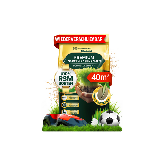 Rasensamen der Marke Heimwert